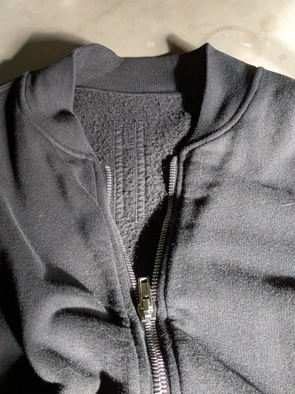 Rick Owens Vintage Heavyweight Zip Bomber Jacket - Black / Size M (IT 50)